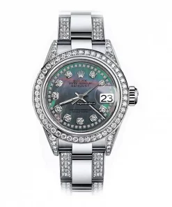 Wholesale Fake Rolex Lady-datejust 68274 Automatic Movement 31mm Steel Case Womens Watch