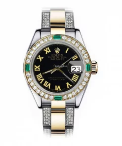 Excellent Replica Rolex Lady-datejust 68273 Automatic Movement 31mm Gold/steel Case Womens Watch