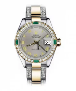 Defect Replicas Rolex Datejust 16013 Automatic Movement 36mm Gold/steel Case Mens/unisex Watch