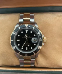 Beautiful Imitation Rolex Submariner Date 16613 Caliber 3135 Automatic Movement 40mm Gold/steel Case Mens/unisex Watch