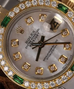 Pleasing Fake Rolex Lady-datejust 69173 Automatic Movement 26mm Gold/steel Case Womens Watch