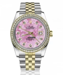 Exquisite Replica Rolex Lady-datejust 68274 Automatic Movement 31mm Gold/steel Case Womens Watch