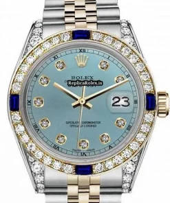 Top Replica Rolex Lady-datejust 68273 Automatic Movement 31mm Gold/steel Case Womens Watch
