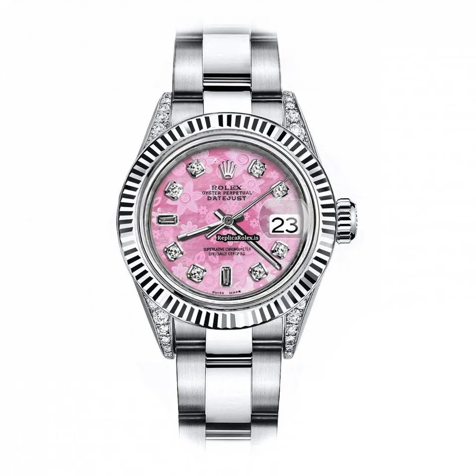 Superior Fake Rolex Oyster Perpetual Lady Date 69160 Automatic Movement 26mm Steel Case Womens Watch