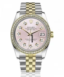 Best Replica Rolex Lady-datejust 68274 Automatic Movement 31mm Gold/steel Case Womens Watch