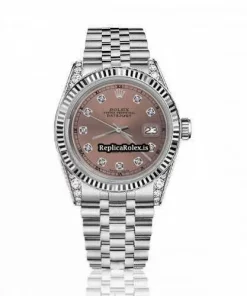 Defect Replica Rolex Lady-datejust 68274 Automatic Movement 31mm Steel Case Womens Watch