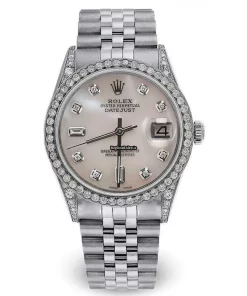 Beautiful Fake Rolex Datejust 16014 Automatic Movement 36mm Steel Case Mens/unisex Watch