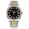 Wonderful Copy Rolex Datejust 16013 Automatic Movement 36mm Gold/steel Case Mens/unisex Watch