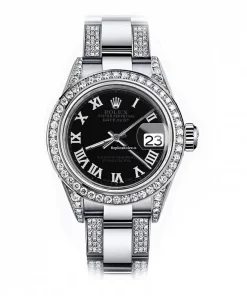 Neat Knockoff Rolex Lady-datejust 68274 Automatic Movement 31mm Steel Case Womens Watch