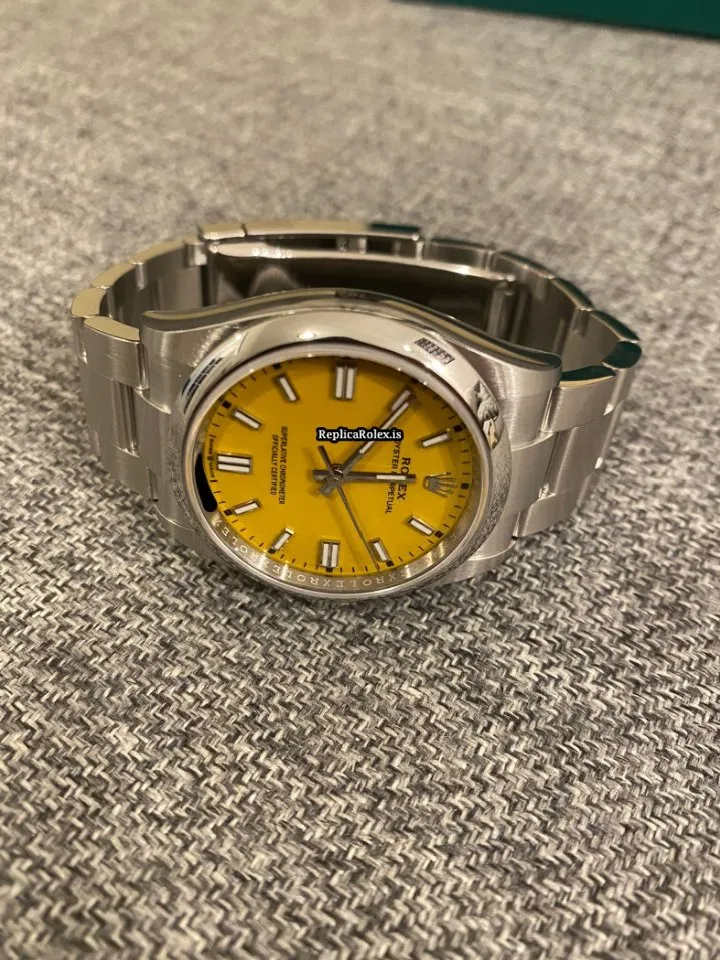 Swiss Fake Rolex Oyster Perpetual 36 126000 Caliber 3230 Automatic Movement 36mm Steel Case Mens/unisex Watch - Image 4