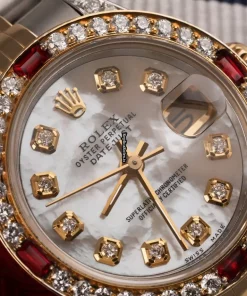 Aaa Replica Rolex Lady-datejust 69173 Automatic Movement 26mm Gold/steel Case Womens Watch