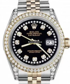 Aaa Knockoff Rolex Datejust 16013 Automatic Movement 36mm Gold/steel Case Mens/unisex Watch