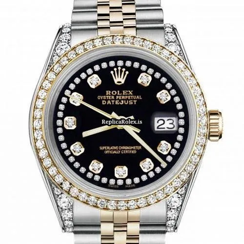 Aaa Knockoff Rolex Datejust 16013 Automatic Movement 36mm Gold/steel Case Mens/unisex Watch