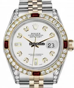 Wonderful Copies Rolex Datejust 16013 Automatic Movement 36mm Gold/steel Case Mens/unisex Watch