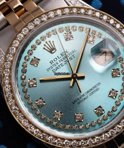 Top Fake Rolex Datejust 16013 Automatic Movement 36mm Gold/steel Case Mens/unisex Watch