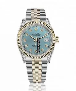 Unique Replica Rolex Lady-datejust 68274 Automatic Movement 31mm Gold/steel Case Womens Watch