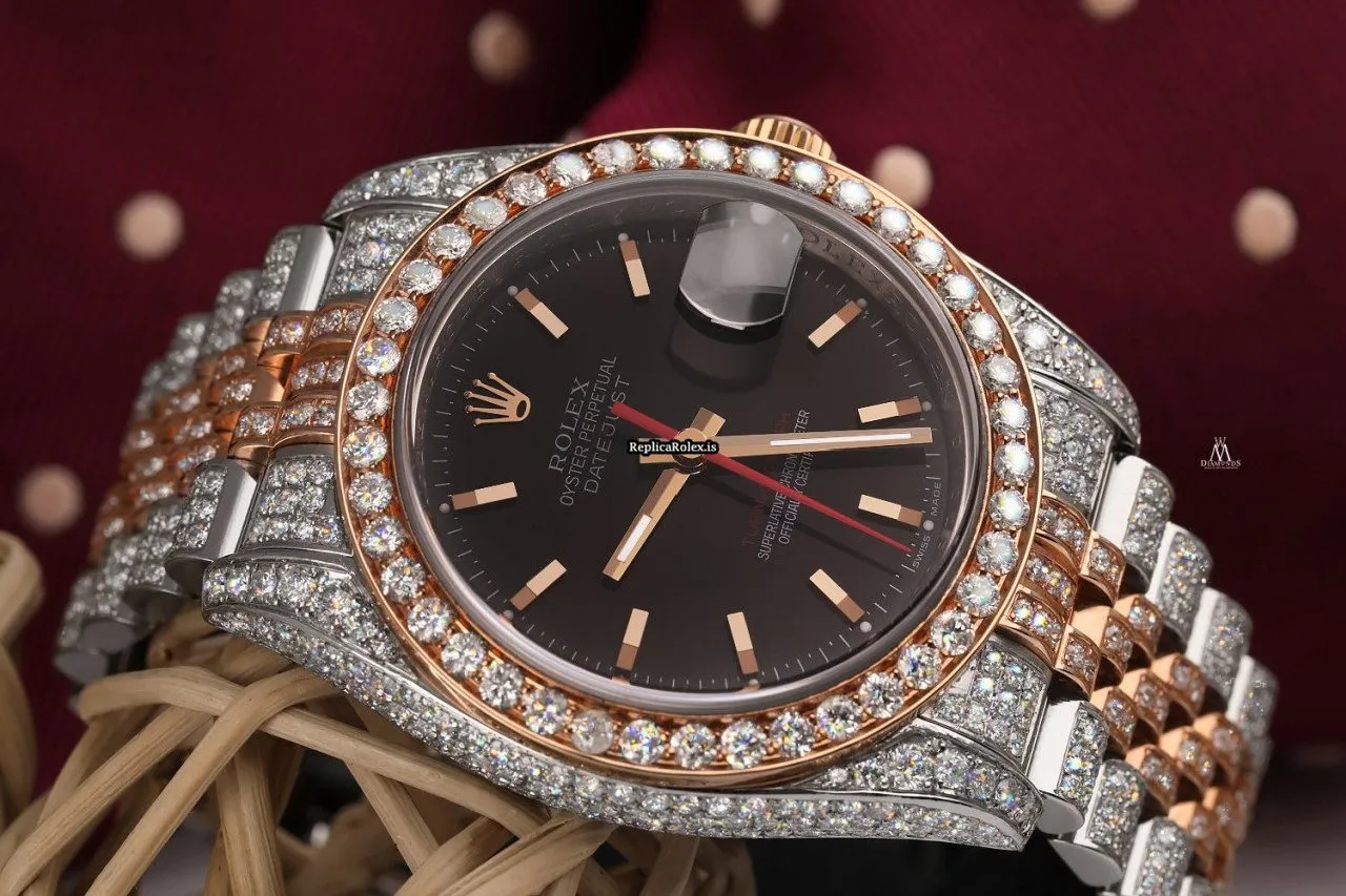 Special Fakes Rolex Datejust Turn-o-graph 116261 Automatic Movement 36mm Gold/steel Case Mens/unisex Watch