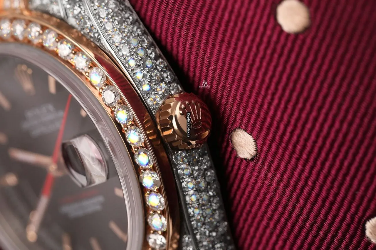 Special Fakes Rolex Datejust Turn-o-graph 116261 Automatic Movement 36mm Gold/steel Case Mens/unisex Watch - Image 2