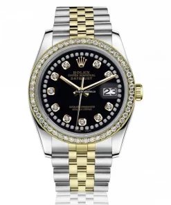 Excellent Replica Rolex Datejust 16013 Automatic Movement 36mm Gold/steel Case Mens/unisex Watch
