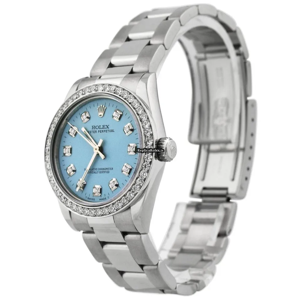 Incredible Fake Rolex Oyster Perpetual 31 77080 Caliber 2230 Automatic Movement 31mm Steel Case Mens/unisex Watch - Image 2