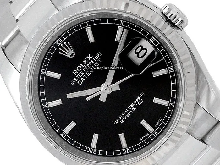 Nice Replica Rolex Datejust 116234 Automatic Movement 36mm Steel Case Mens/unisex Watch - Image 2