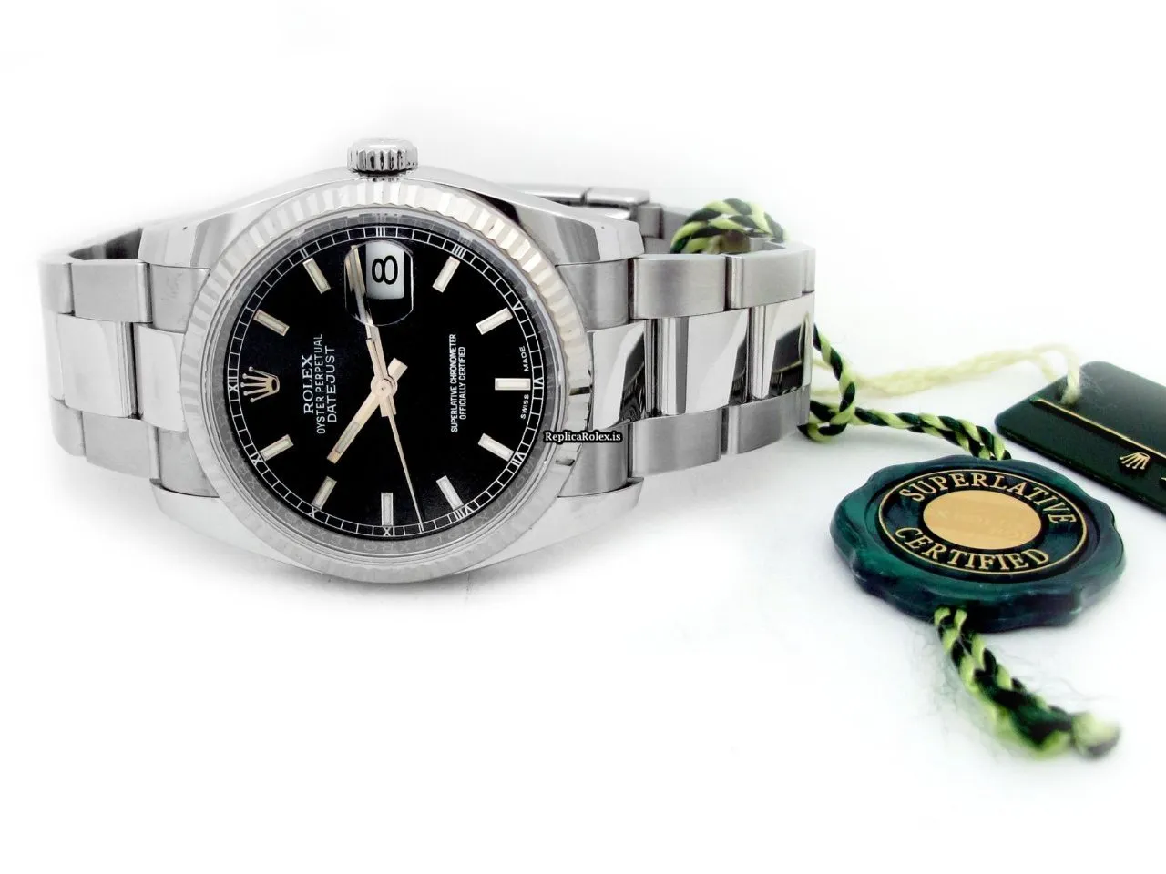 Nice Replica Rolex Datejust 116234 Automatic Movement 36mm Steel Case Mens/unisex Watch - Image 3