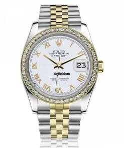 Special Replica Rolex Lady-datejust 68274 Automatic Movement 31mm Gold/steel Case Womens Watch