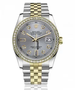 Top Replicas Rolex Lady-datejust 69173 Automatic Movement 26mm Gold/steel Case Womens Watch