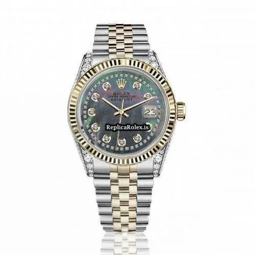 Fantastic Knockoff Rolex Lady-datejust 68274 Automatic Movement 31mm Gold/steel Case Womens Watch