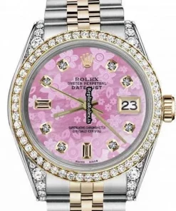 Trustworthy Replica Rolex Datejust 16013 Automatic Movement 36mm Gold/steel Case Mens/unisex Watch