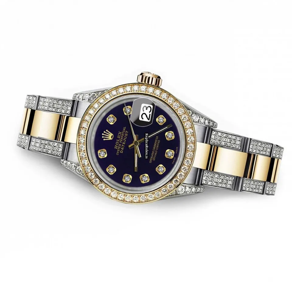 1:1 Replica Rolex Datejust 16013 Automatic Movement 36mm Gold/steel Case Mens/unisex Watch - Image 4