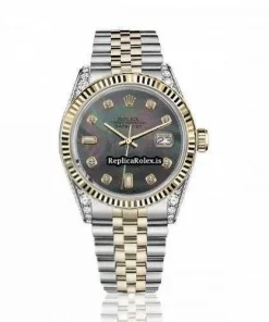 Unique Copy Rolex Lady-datejust 69173 Automatic Movement 26mm Gold/steel Case Womens Watch