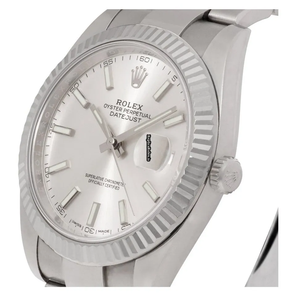 Suitable Fake Rolex Datejust II 126334 Automatic Movement 41mm Steel Case Mens/unisex Watch - Image 6
