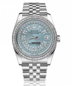 Swiss Fakes Rolex Datejust 16030 Automatic Movement 36mm Steel Case Mens/unisex Watch