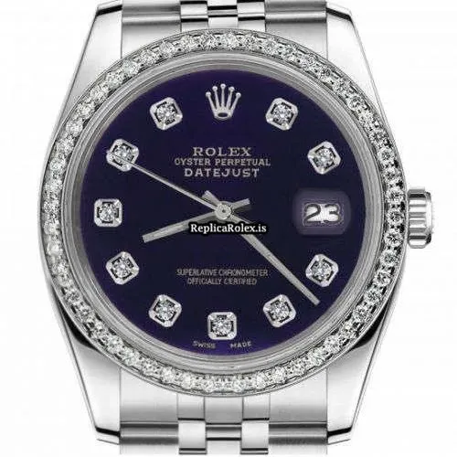 Wholesale Replicas Rolex Lady-datejust 69173 Automatic Movement 26mm Steel Case Womens Watch - Image 2