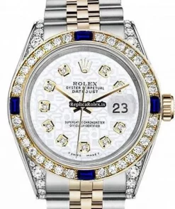 Offering Imitation Rolex Datejust 16013 Automatic Movement 36mm Gold/steel Case Mens/unisex Watch
