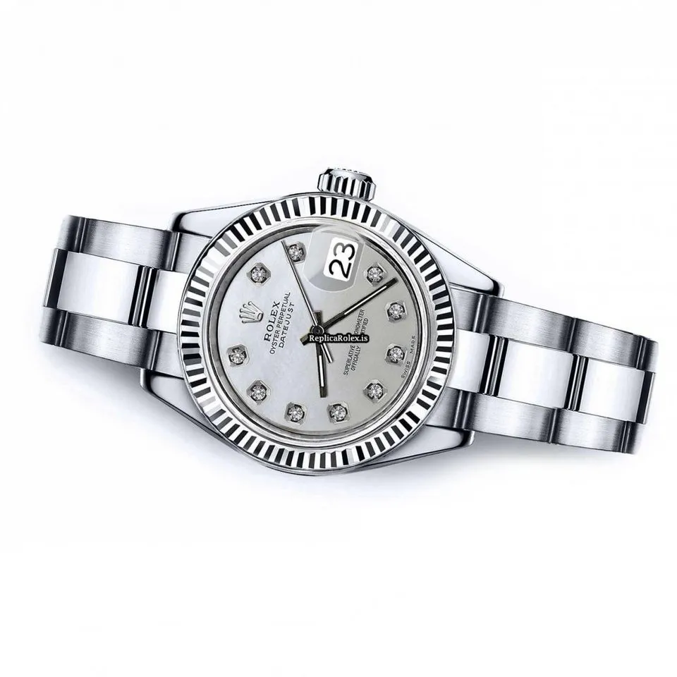 Ideal Replica Rolex Lady-datejust 69173 Automatic Movement 31mm Steel Case Womens Watch - Image 2