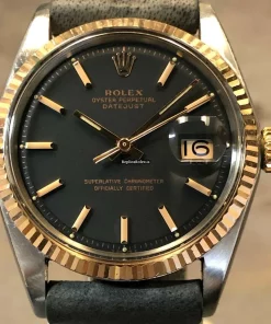 Design Fake Rolex Datejust 1601 Automatic Movement 36mm Steel Case Watch