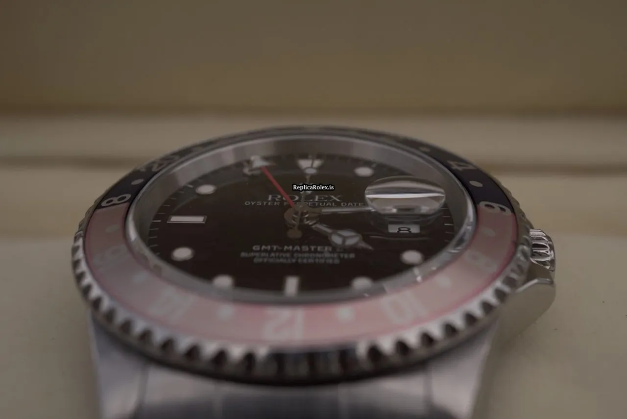 Trustworthy Fake Rolex Gmt-master II 16710 Caliber 3185 Automatic Movement 40mm Steel Case Mens/unisex Watch - Image 3