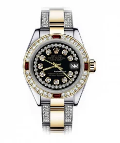 Epic Replica Rolex Lady-datejust 69173 Automatic Movement 26mm Gold/steel Case Womens Watch