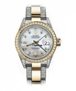 Ideal Replicas Rolex Datejust 16013 Automatic Movement 36mm Gold/steel Case Mens/unisex Watch