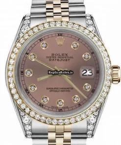Top Replica Rolex Lady-datejust 69173 Automatic Movement 26mm Gold/steel Case Womens Watch