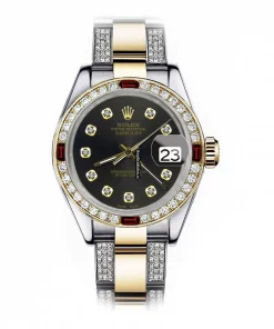 Wonderful Clone Rolex Datejust 16013 Automatic Movement 36mm Gold/steel Case Mens/unisex Watch