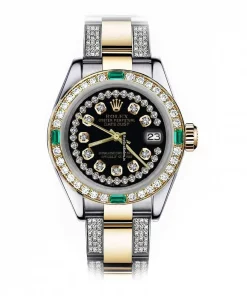 Wonderful Replica Rolex Lady-datejust 68273 Automatic Movement 31mm Gold/steel Case Womens Watch