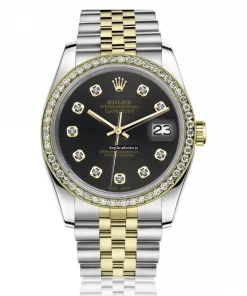 Offering Replica Rolex Lady-datejust 68274 Automatic Movement 31mm Gold/steel Case Womens Watch