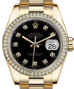 Nice Replica Rolex Datejust 68278 Automatic Movement Womens Watch