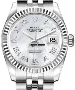 Inexpensive Fake Rolex Lady-datejust 179174-moprj Caliber 2235 Automatic Movement 26mm Steel Case Womens Watch