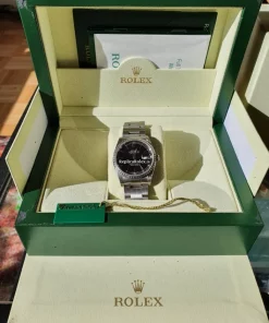 Epic Fake Rolex Datejust 16220 Caliber 3135 Automatic Movement 36mm Steel Case Mens/unisex Watch