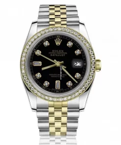 Discount Replica Rolex Lady-datejust 69173 Automatic Movement 26mm Gold/steel Case Womens Watch