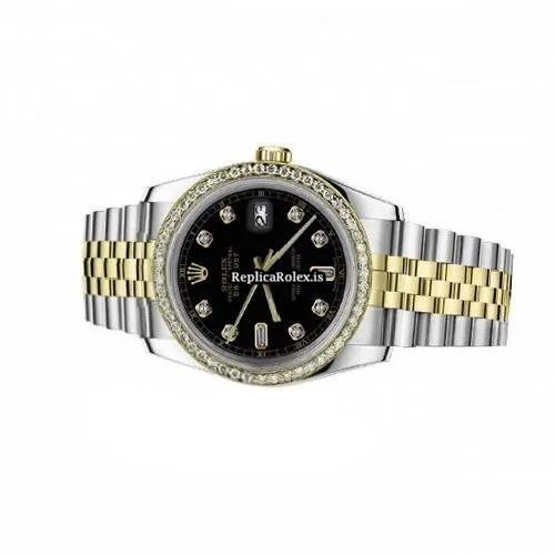 Discount Replica Rolex Lady-datejust 69173 Automatic Movement 26mm Gold/steel Case Womens Watch - Image 3